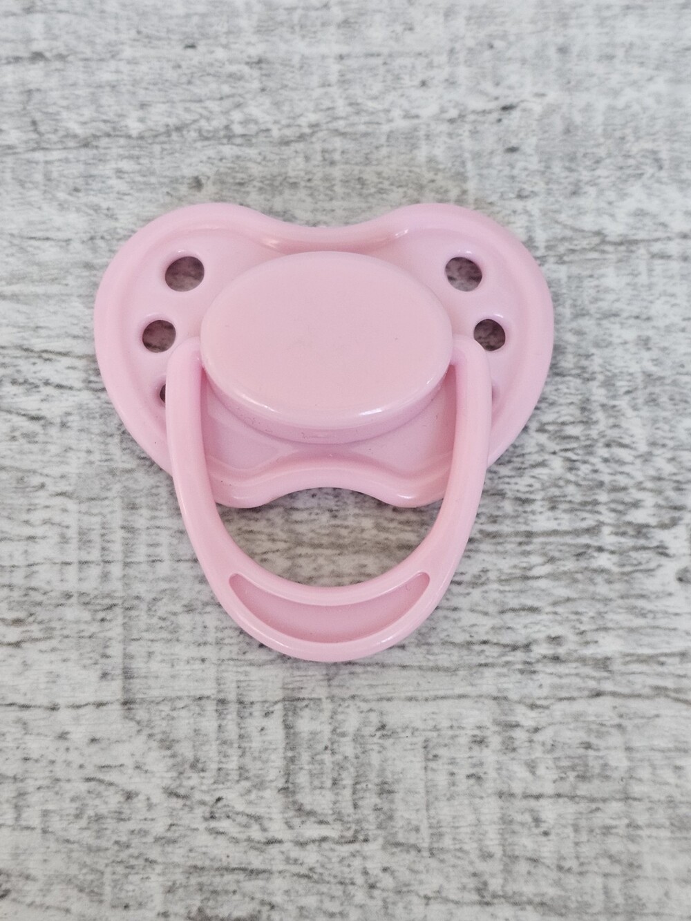 Magnetic Pacifier Dummy For Reborn Baby Doll PINK DESIGN